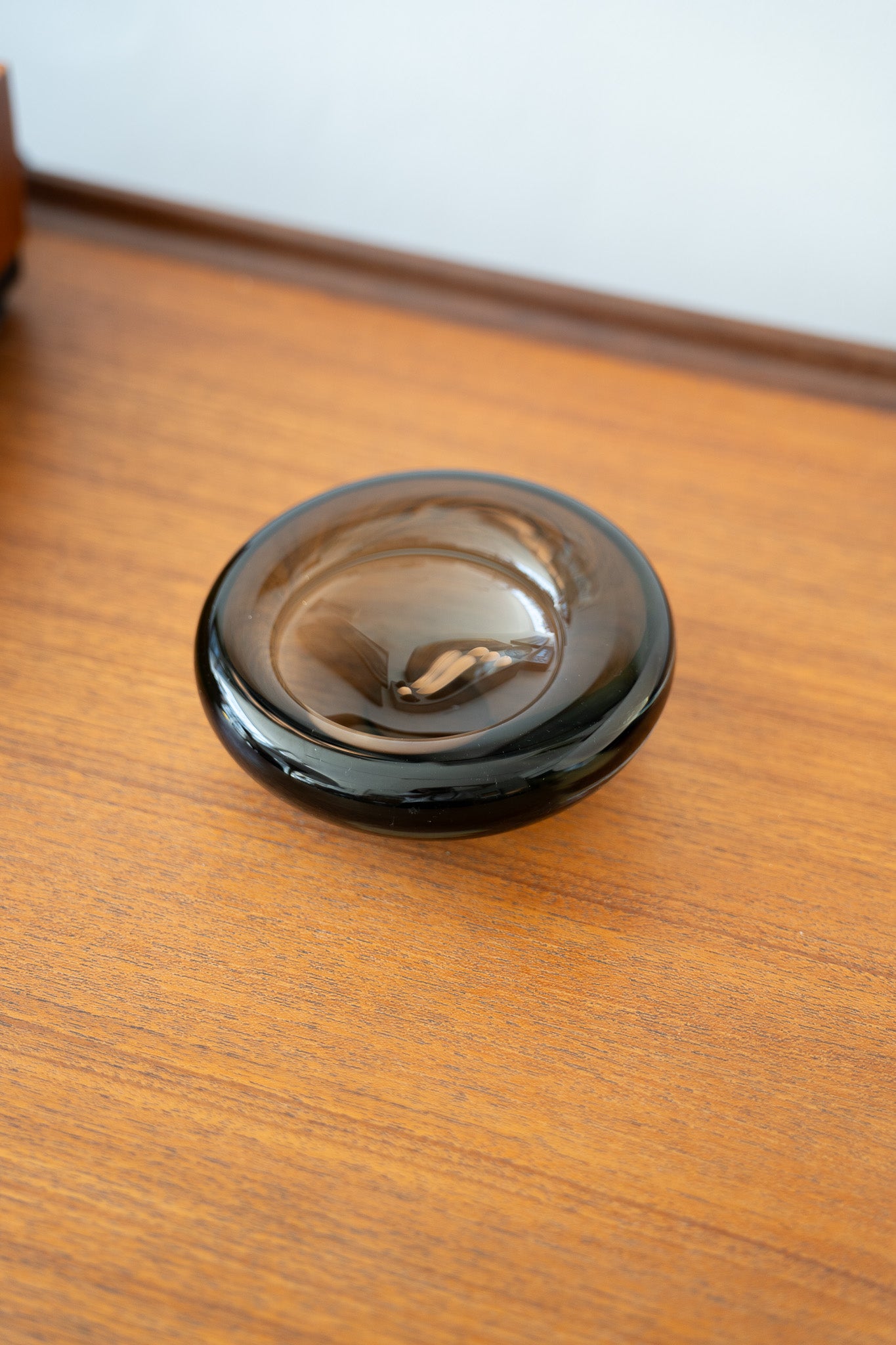 Small Freeform Glass Dish by Per Lütken for Holmegaard, 1961