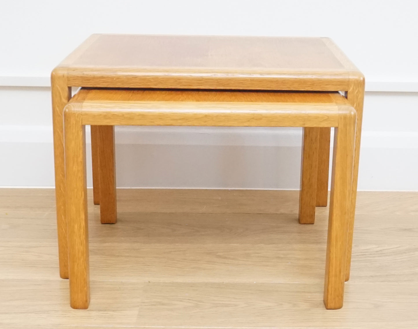 Set Of 2 Nesting tables by Kai Kristiansen for Vildbjerg Møbelfabrik (Denmark) 1960s