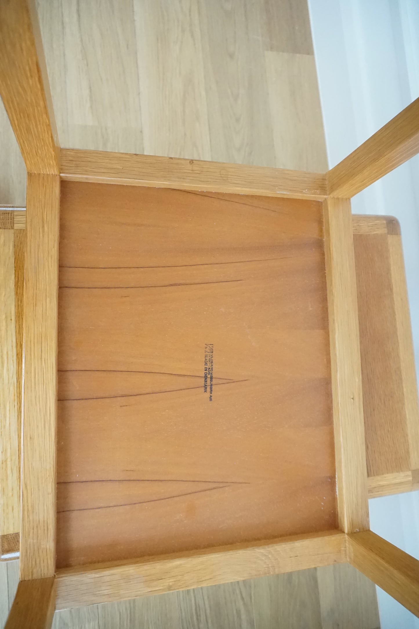 Set Of 2 Nesting tables by Kai Kristiansen for Vildbjerg Møbelfabrik (Denmark) 1960s
