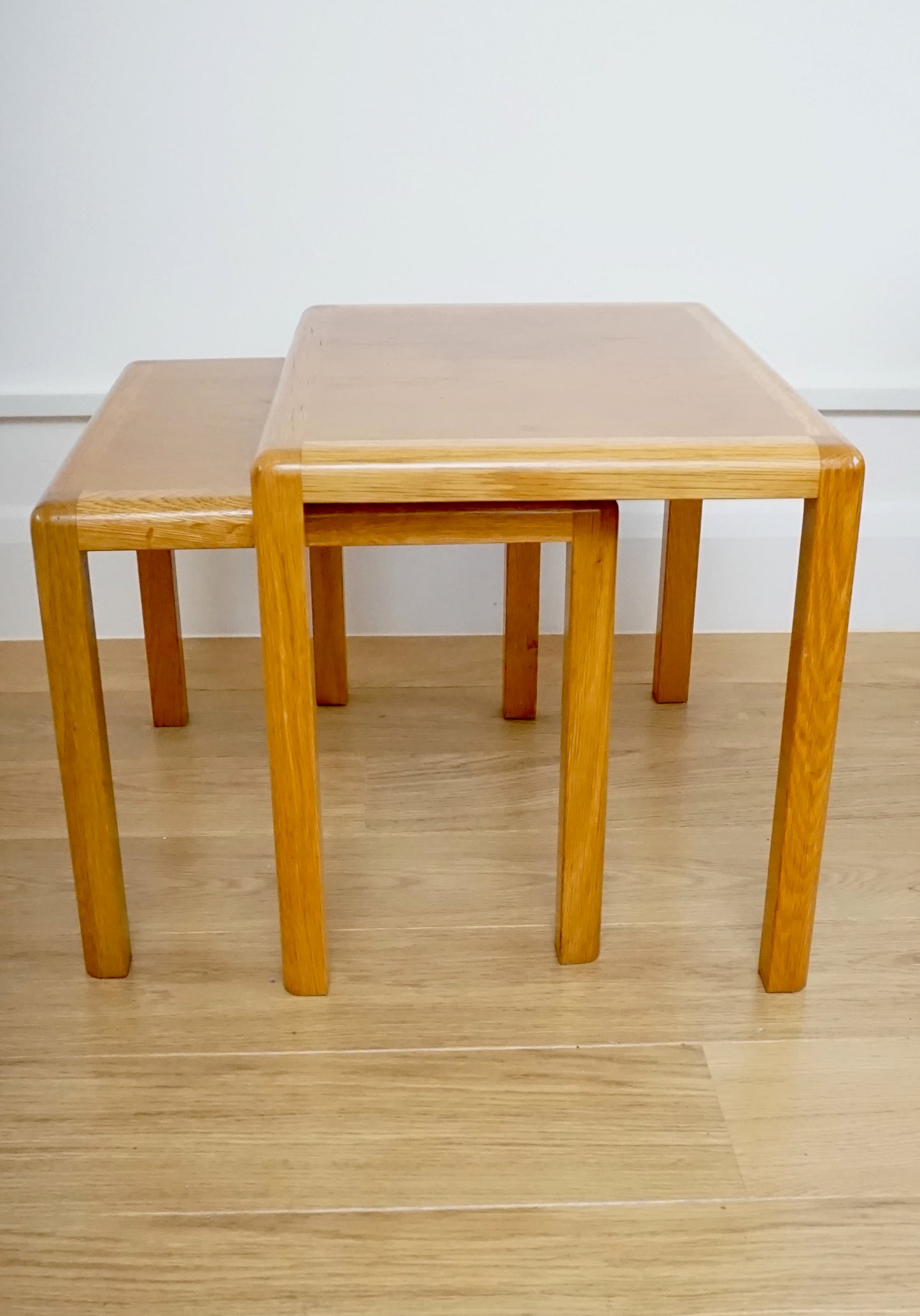 Set Of 2 Nesting tables by Kai Kristiansen for Vildbjerg Møbelfabrik (Denmark) 1960s