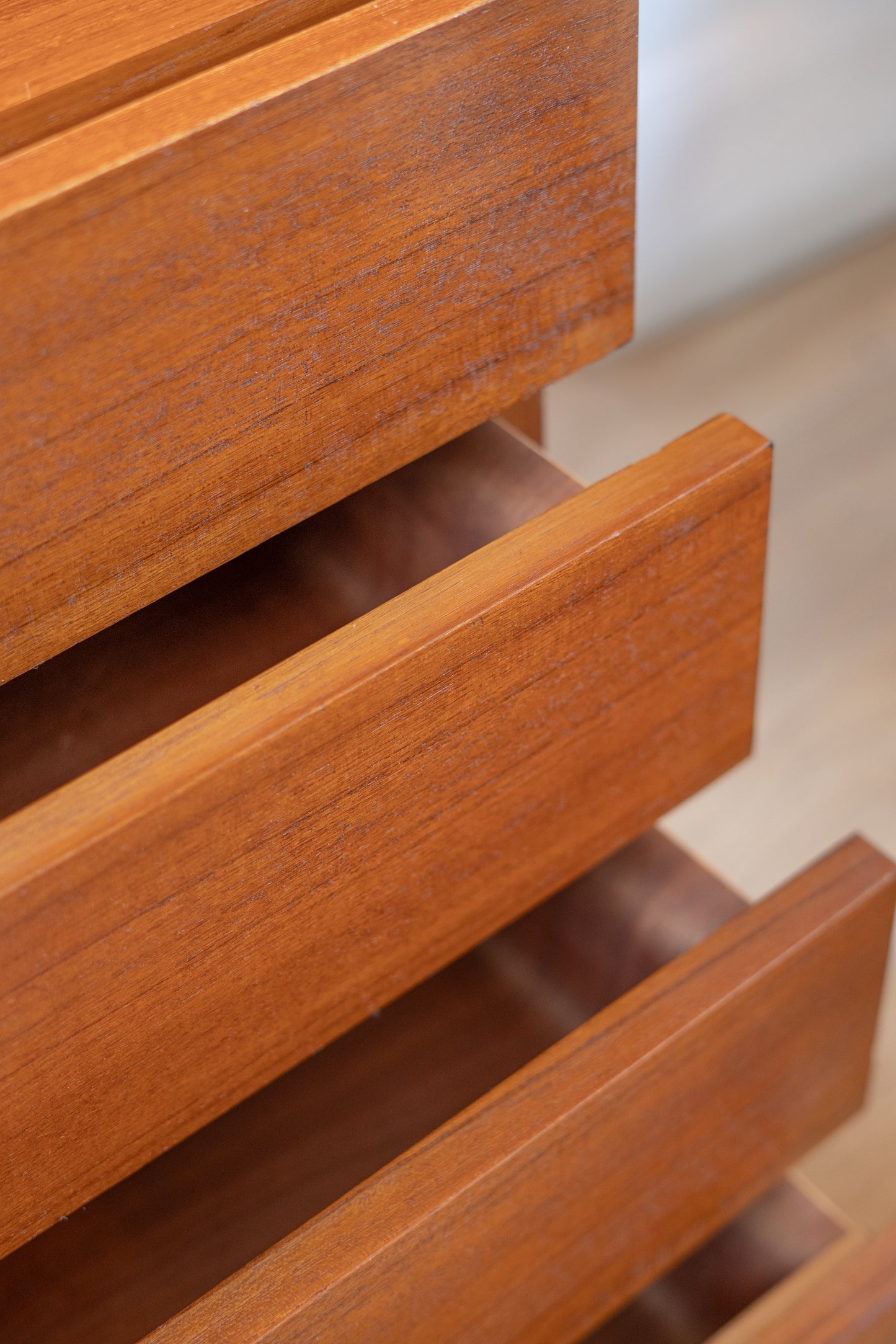 Japanese series 4 drawer chest by Cees Braakman for Pastoe, Netherlands 1950s