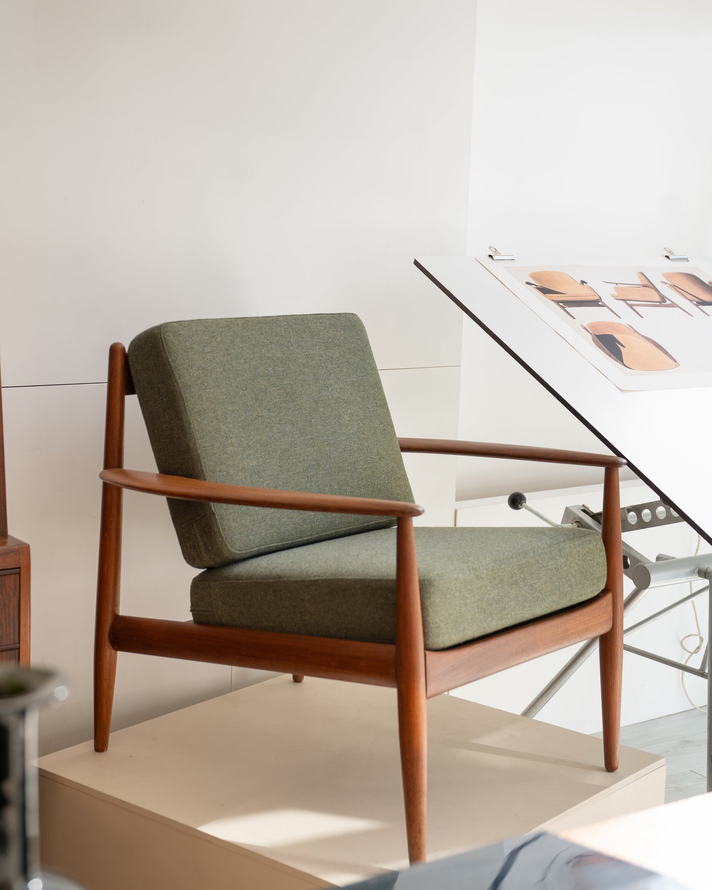 Teak Armchair by Grete Jalk for France & Daverkosen, (1960s) Denmark