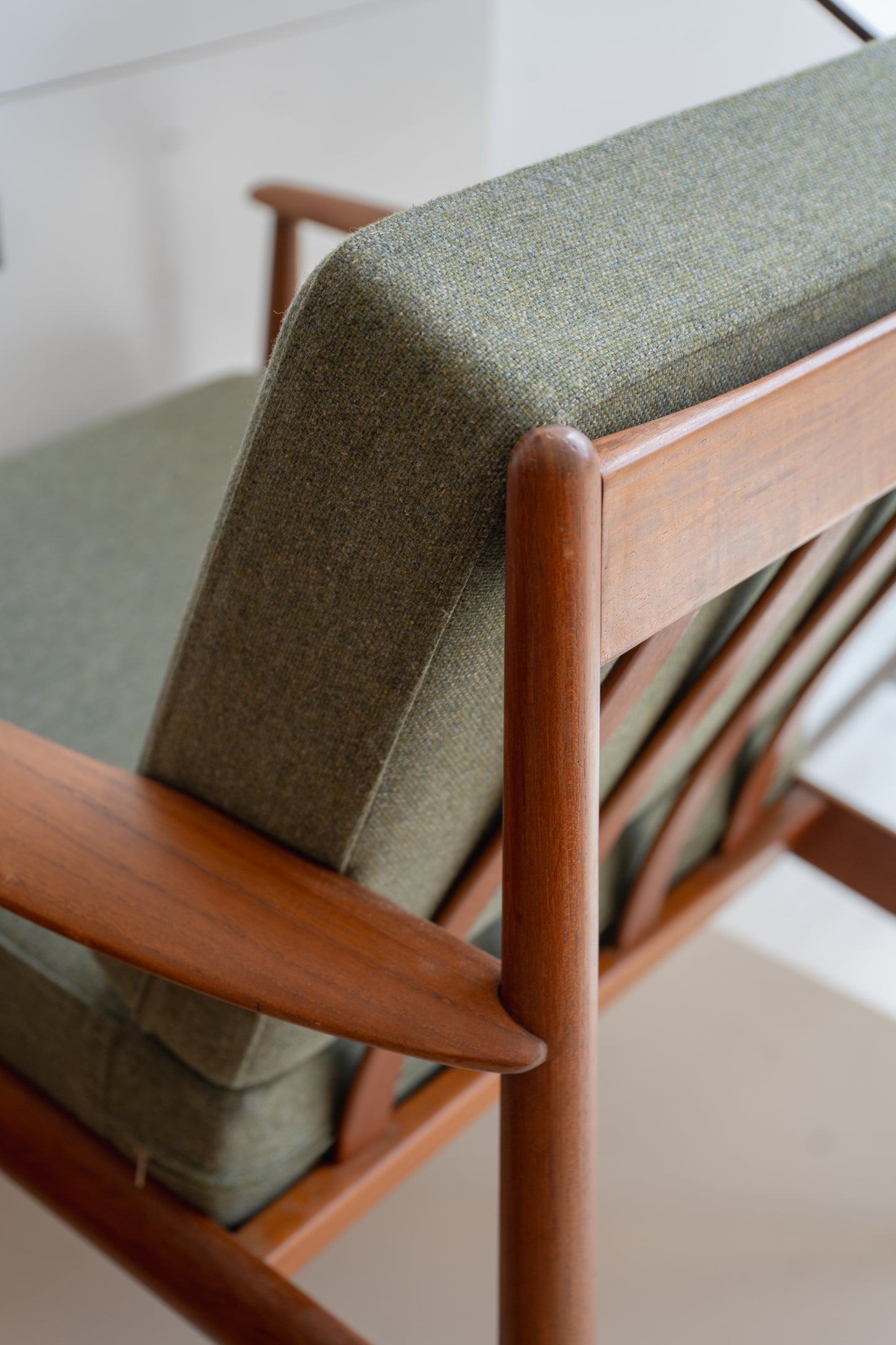 Teak Armchair by Grete Jalk for France & Daverkosen, (1960s) Denmark