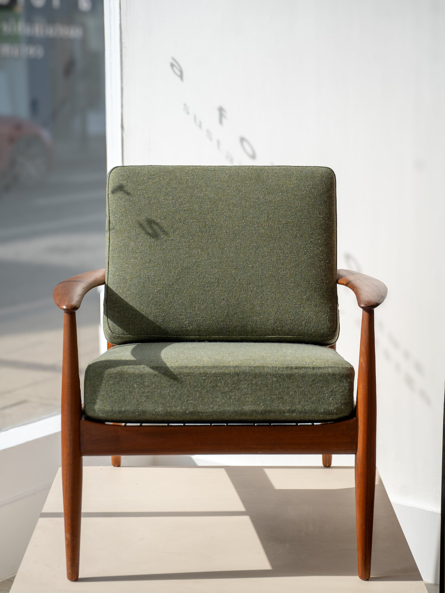 Teak Armchair by Grete Jalk for France & Daverkosen, (1960s) Denmark