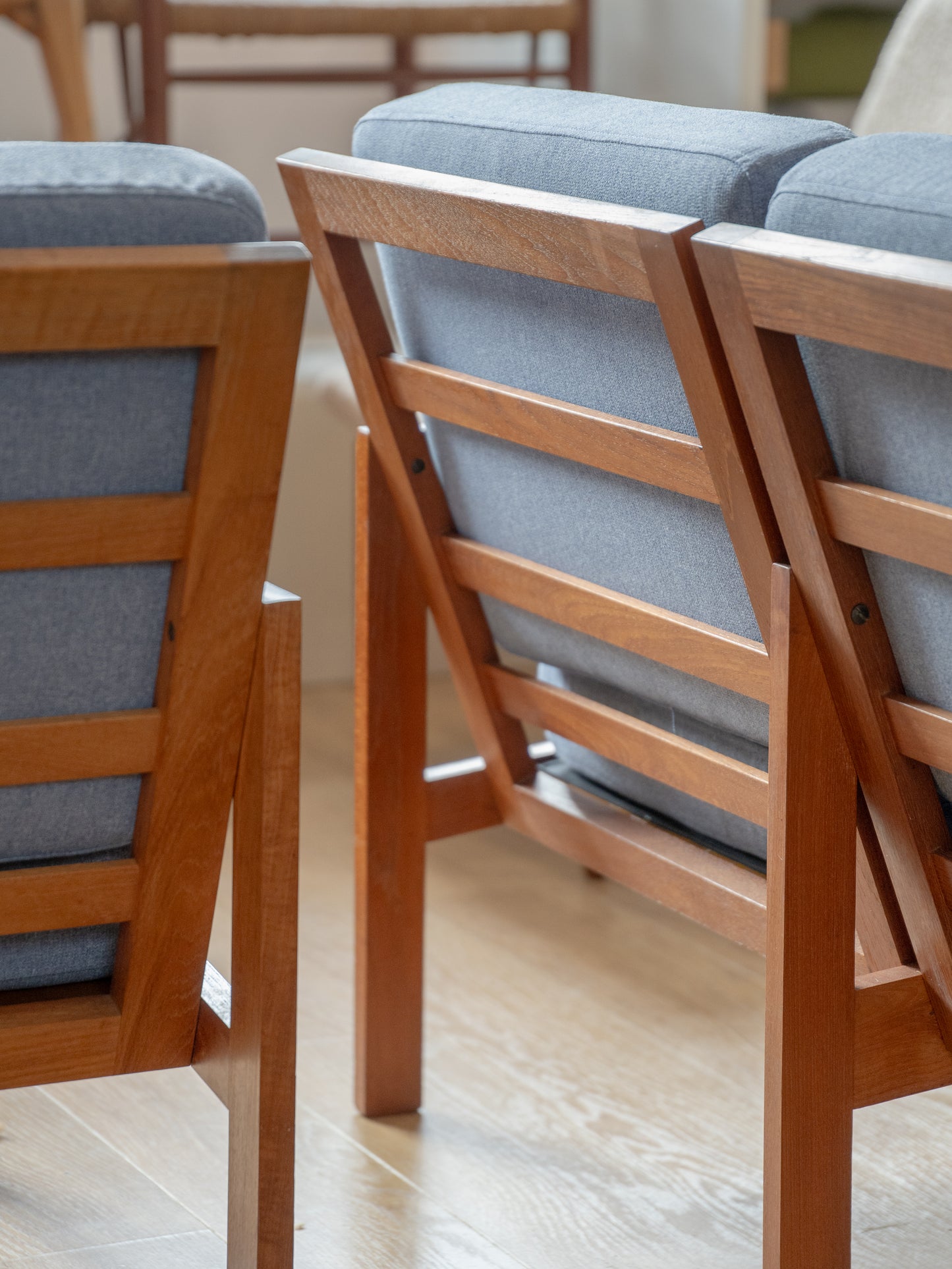 Teak Armchair by Illum Wikkelsø for Niels Eilersen Model No.4 Capella, (1960s) Denmark