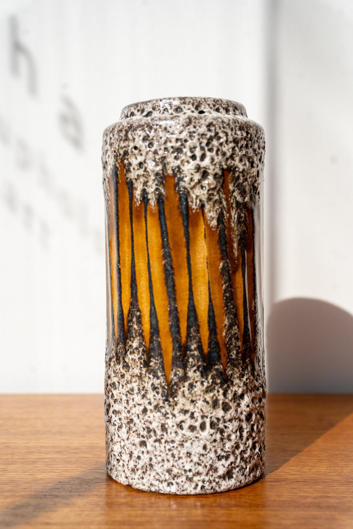 Fat Lava Ceramic Vase, (1970s) West Germany