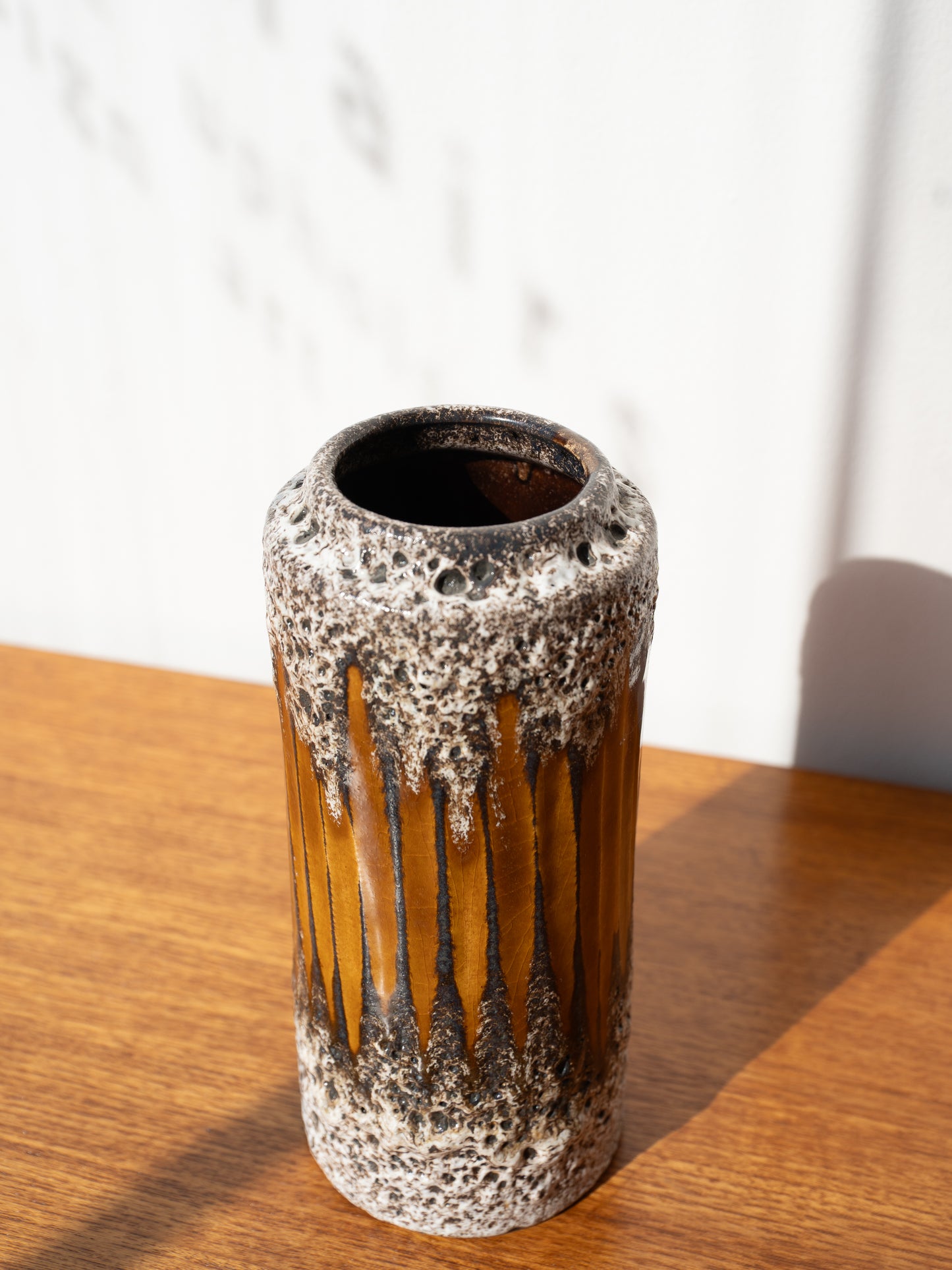 Fat Lava Ceramic Vase, (1970s) West Germany