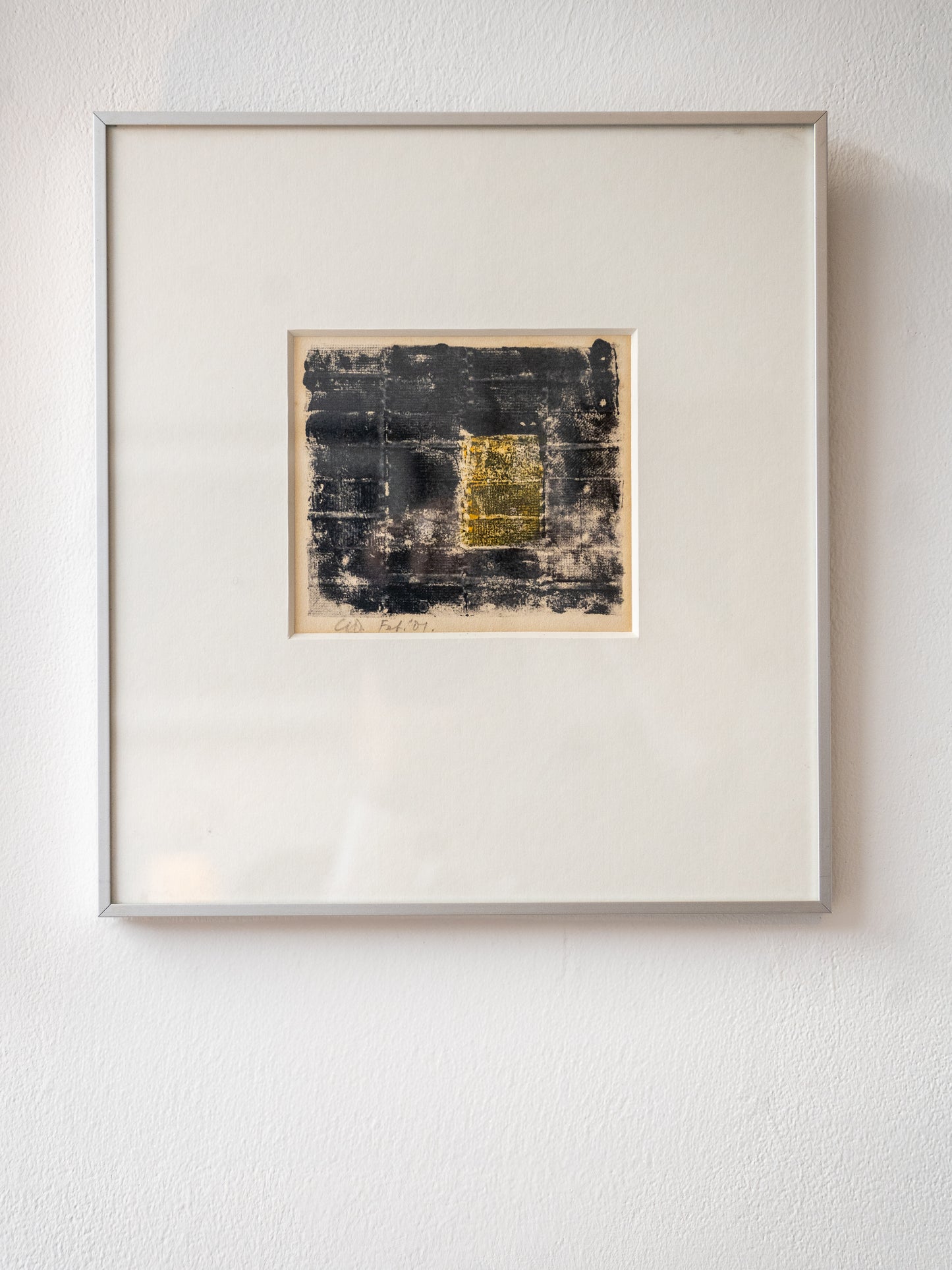 Monoprint By George Dannatt Feb 2001