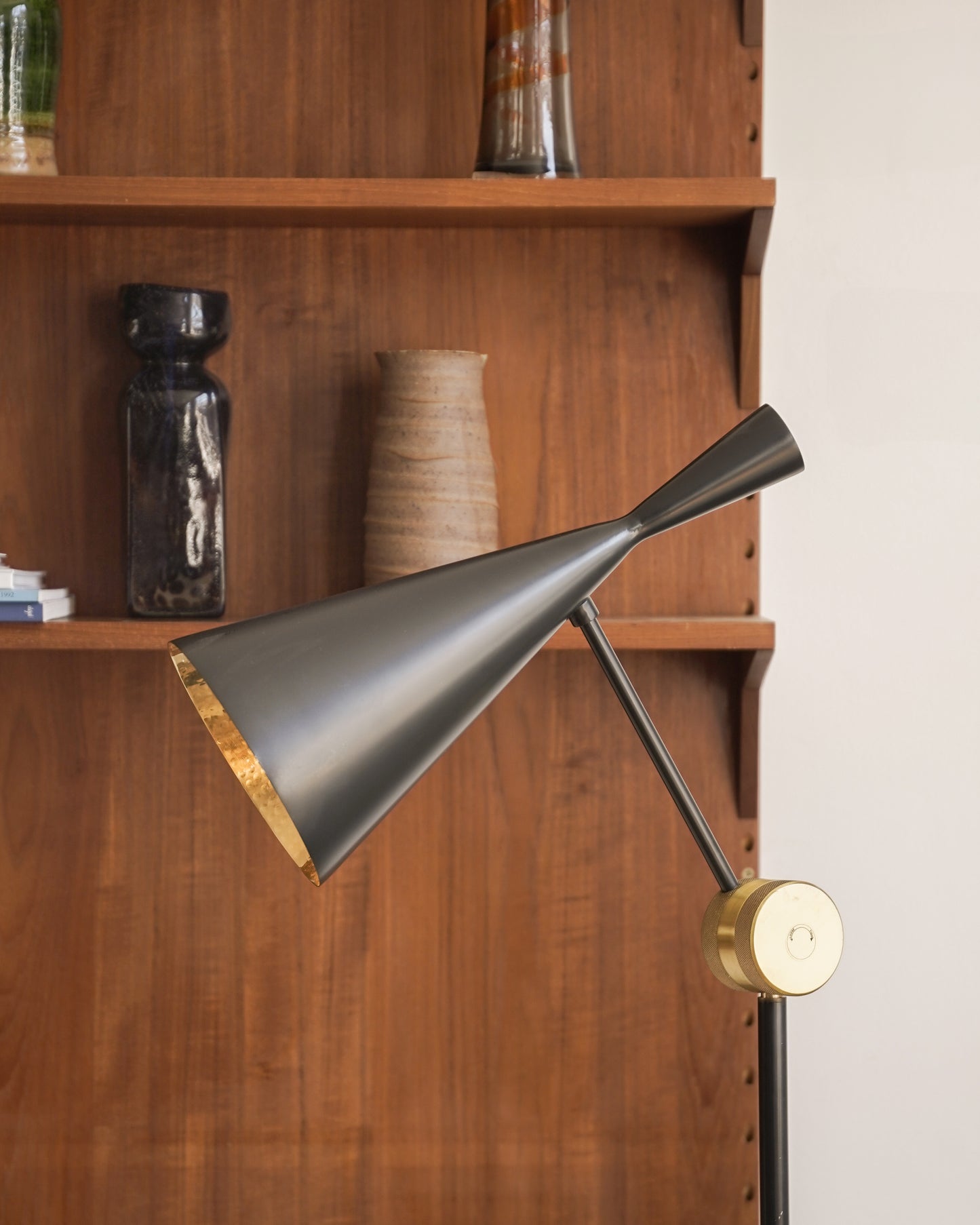 'Beat' Brass Floor Lamp by Tom Dixon, UK