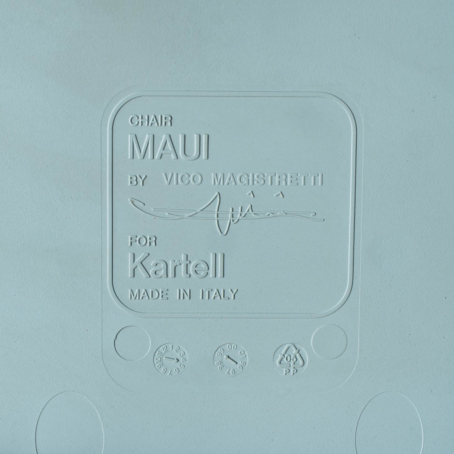 Maui Stacking Chairs by Vigo Magistretti for Kartelli