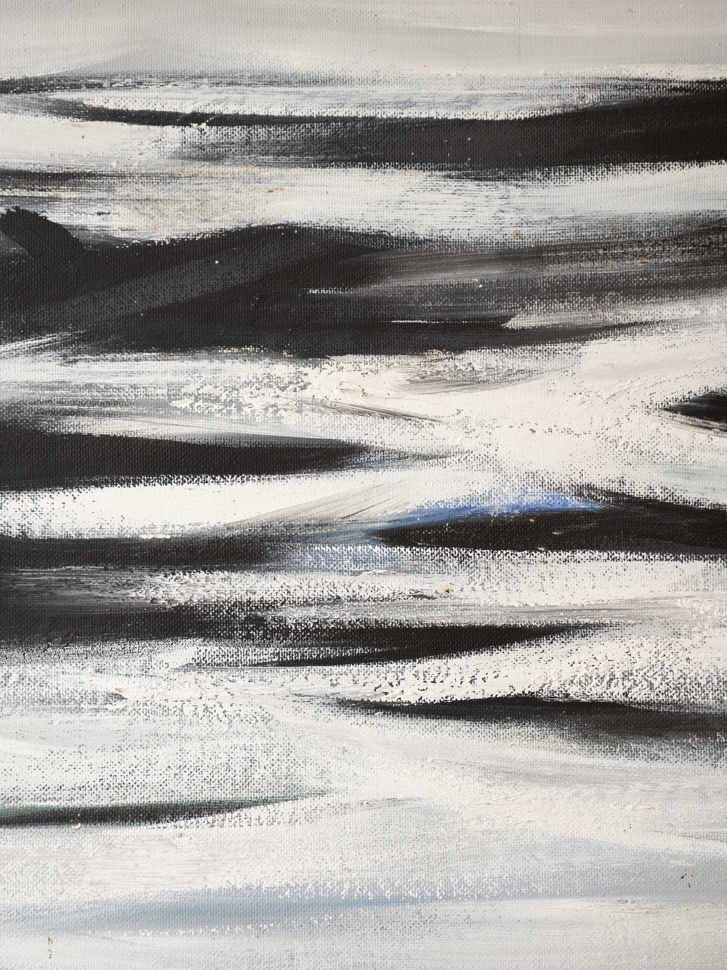 Framed Oil painting by Anthony Curtis - 'Splintered Pace' 1964 (UK)