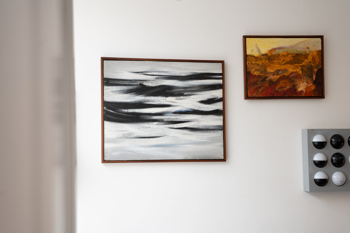 Framed Oil painting by Anthony Curtis - 'Splintered Pace' 1964 (UK)