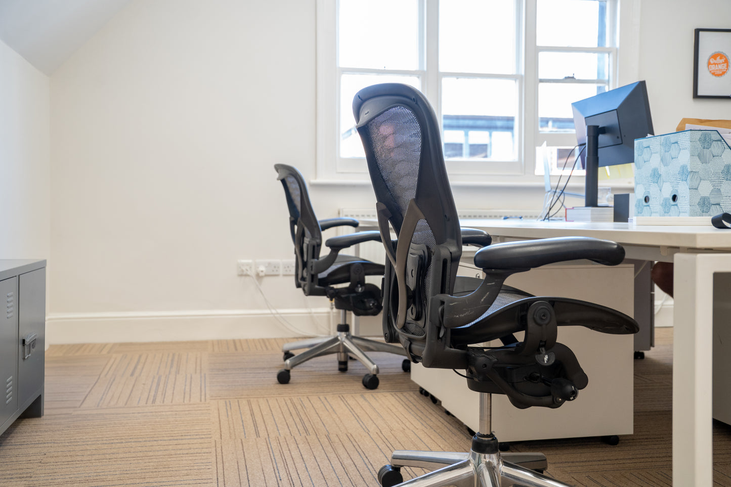 Aeron Desk Chair by Herman Miller, MK2/Posturefit (1990s) - 4 available