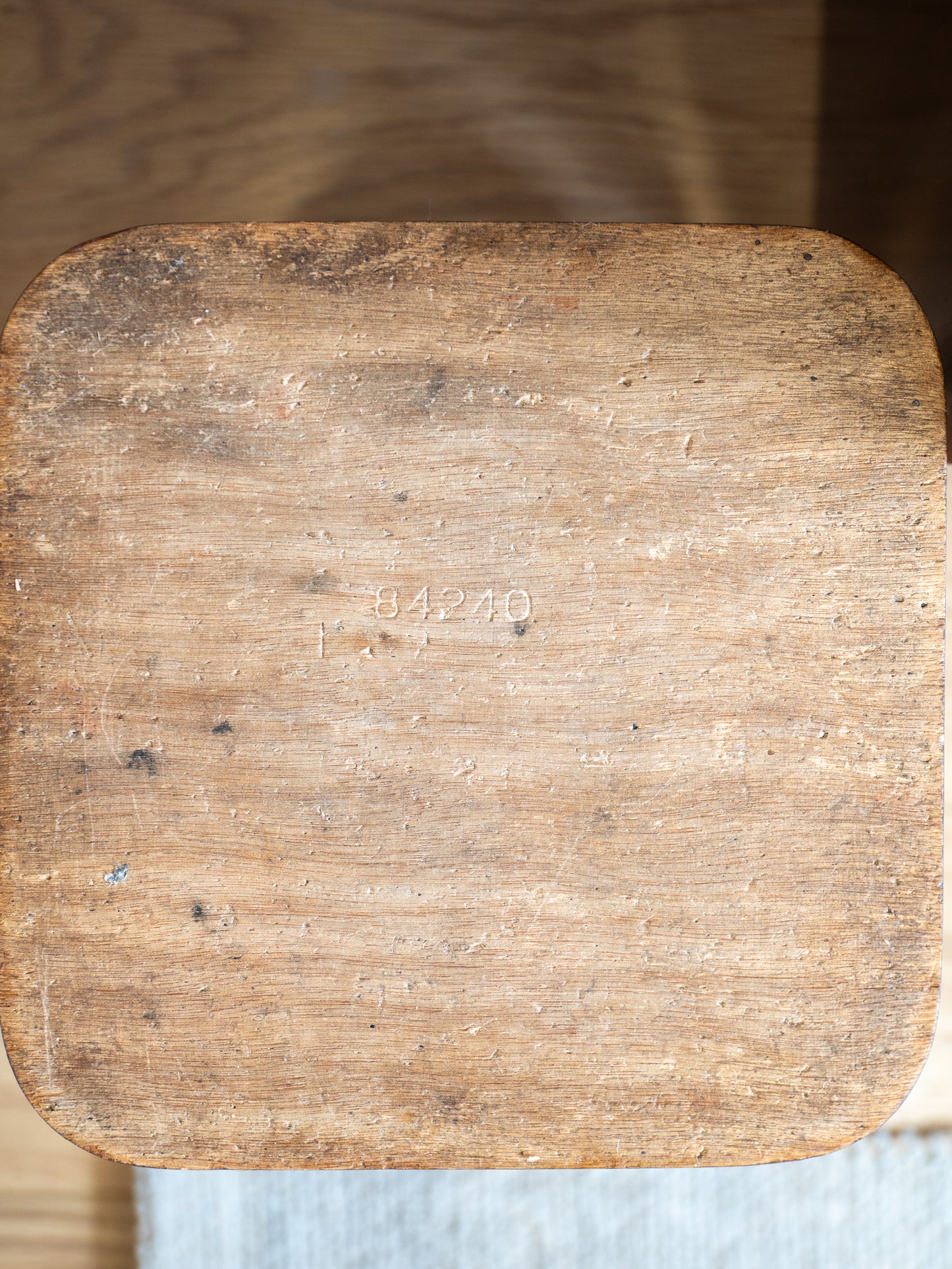Teak Bentwood Waste Paper Bin