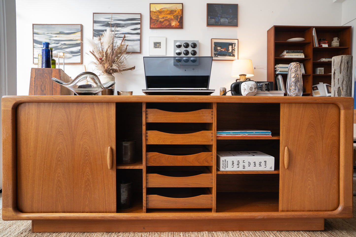 Teak Sideboard by Dyrlund Furniture, (1960s) Denmark
