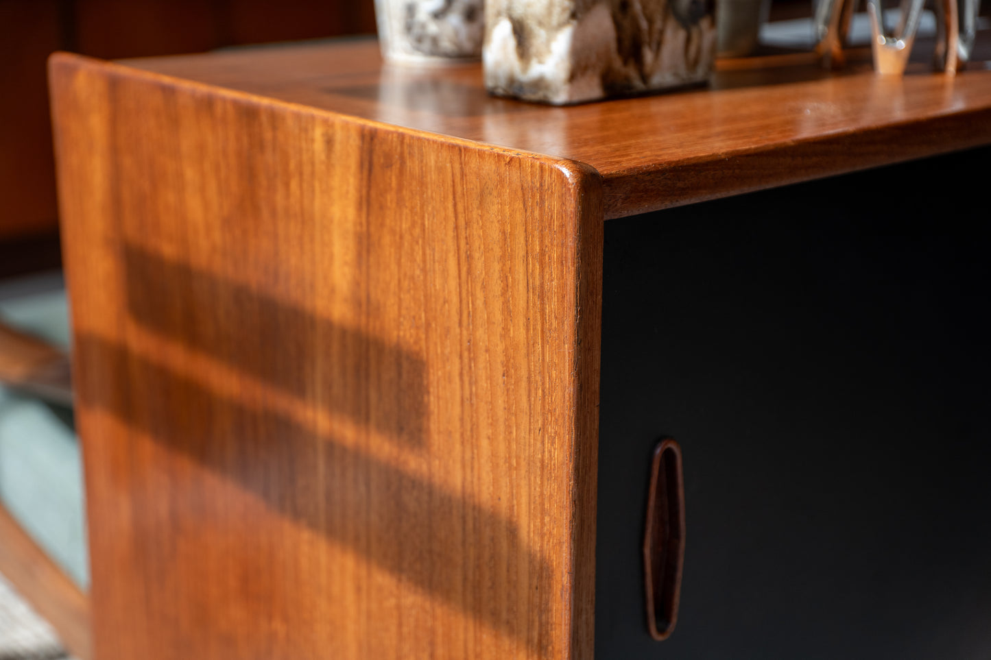 Teak 'Trio' Sideboard by Nils Jonsson for Troeds, (1960s) Sweden