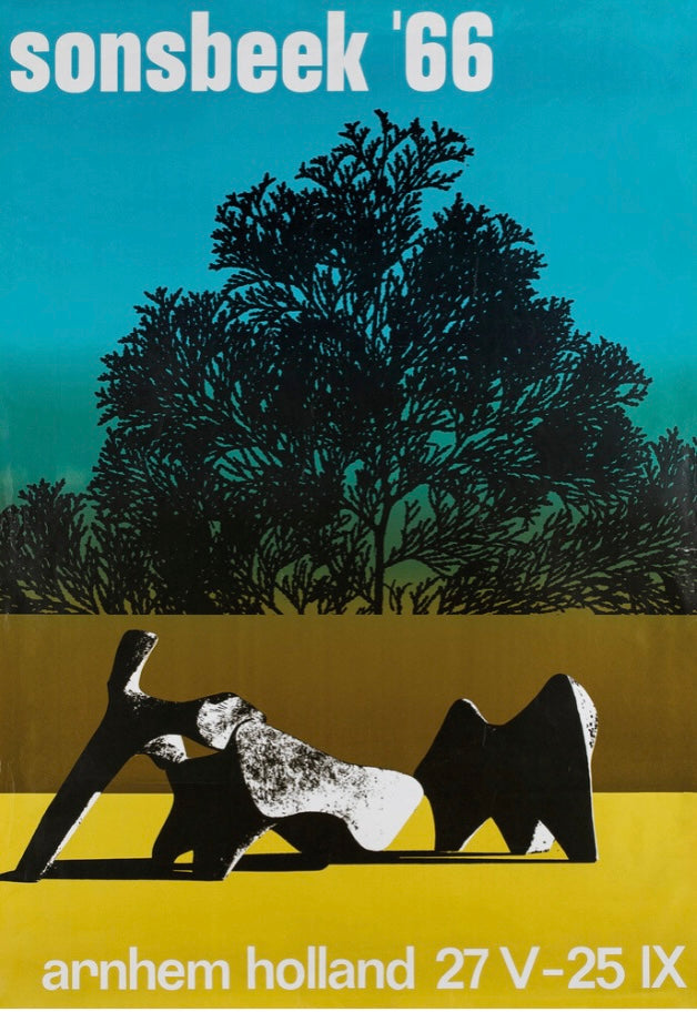 Sonsbeek ’66 Exhibition Poster by Otto Treumann