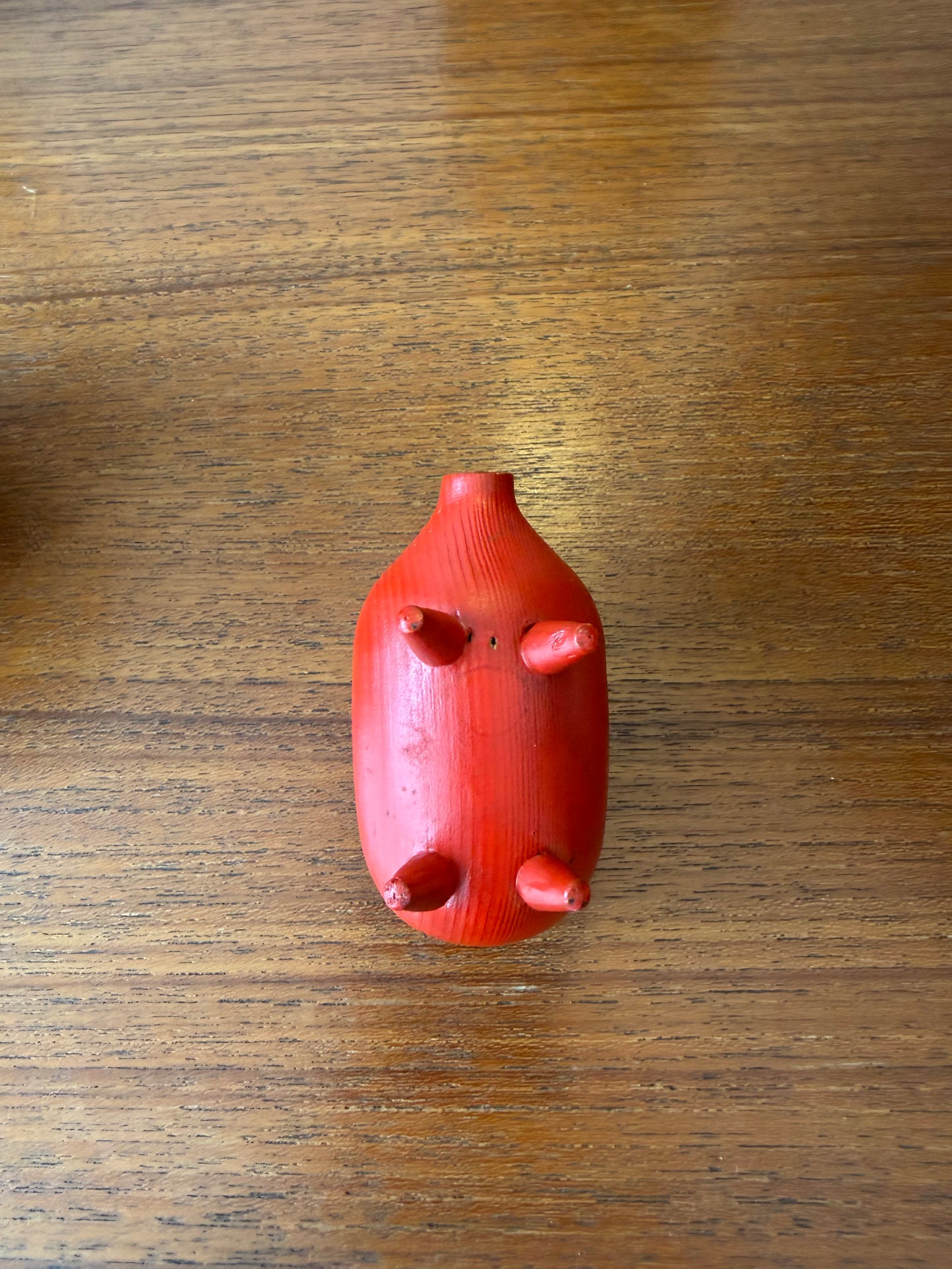 Vintage Wooden Pig Toothpick Holder by Aarika (Finland)