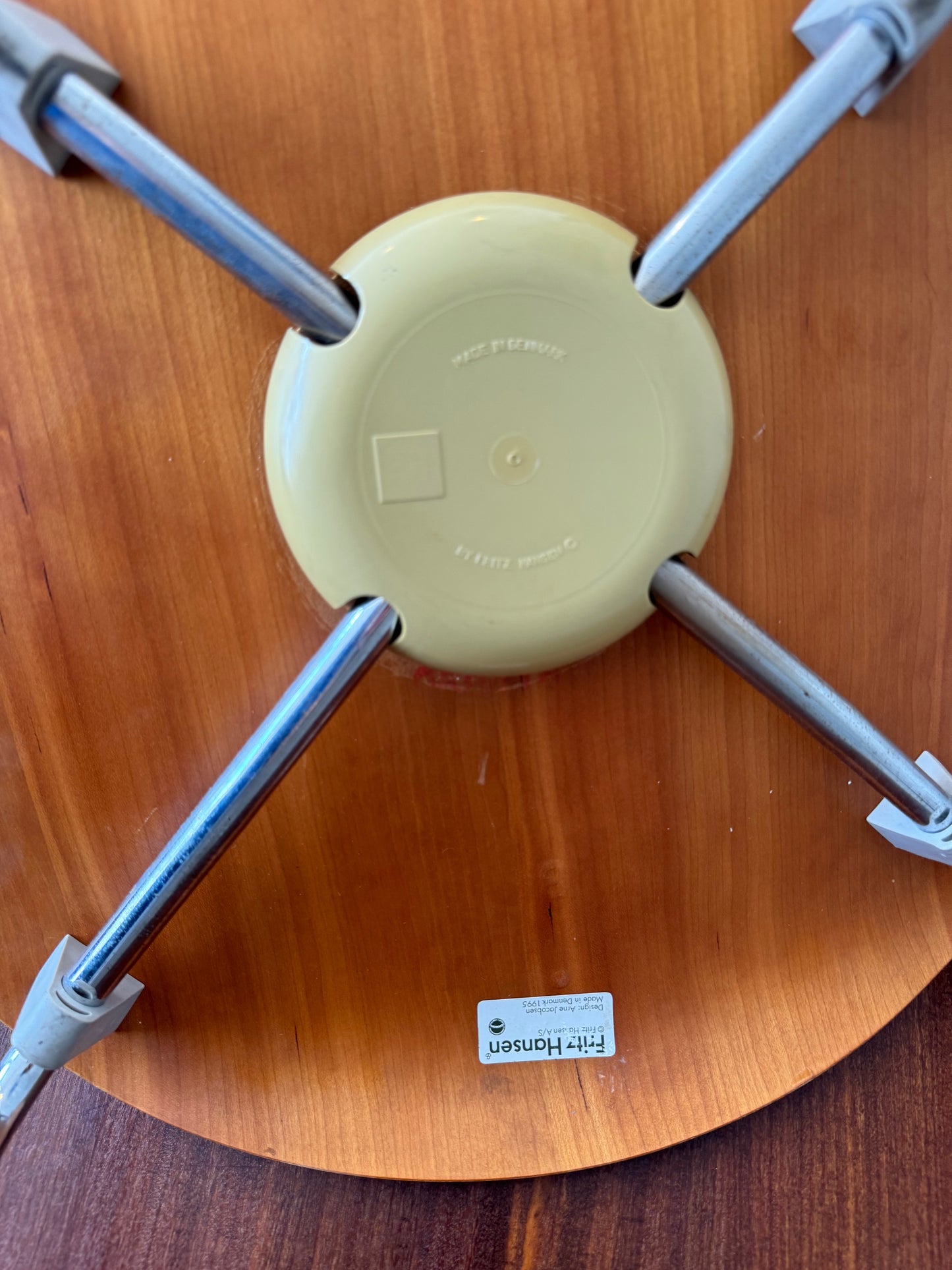 Arne Jacobsen for Fritz Hansen, 'Series 7' bentwood stacking chair (1960s) Denmark