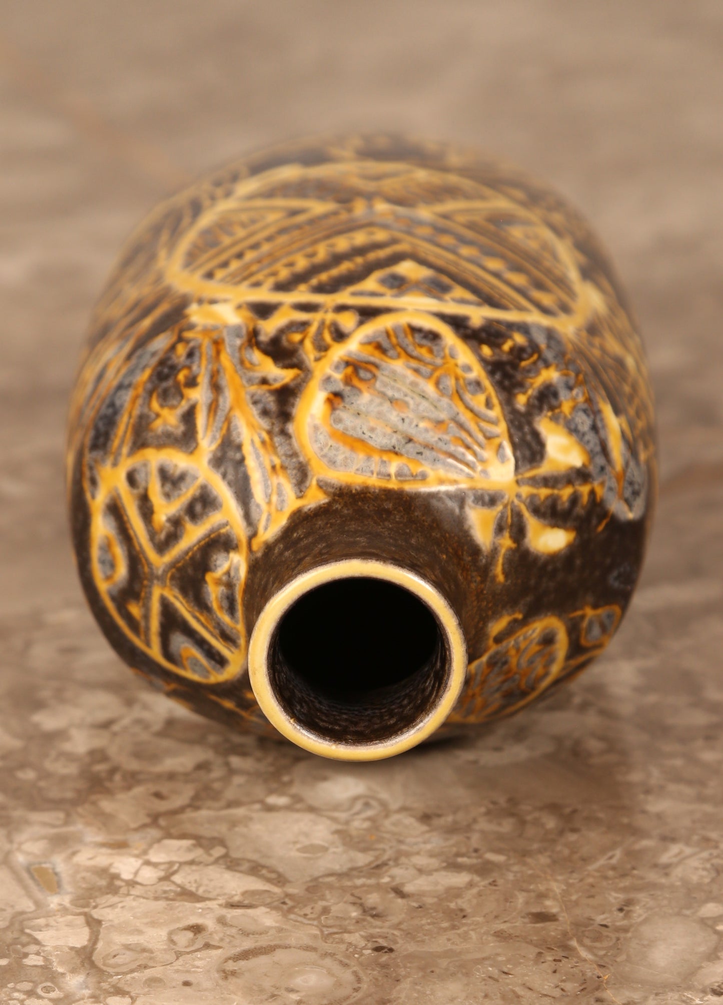 Royal Copenhagen faience vase by Nils Thorsson, 723/3208 (1960s) Denmark