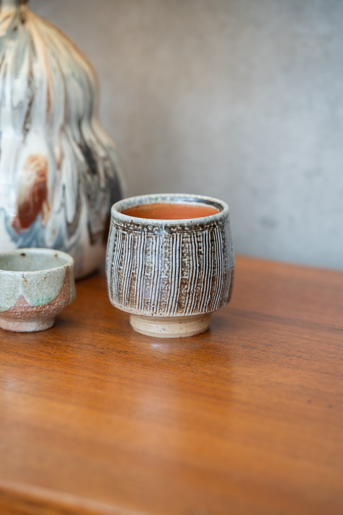 Yunomi Stoneware Bowl by Micki Schloessingk (Sweden)