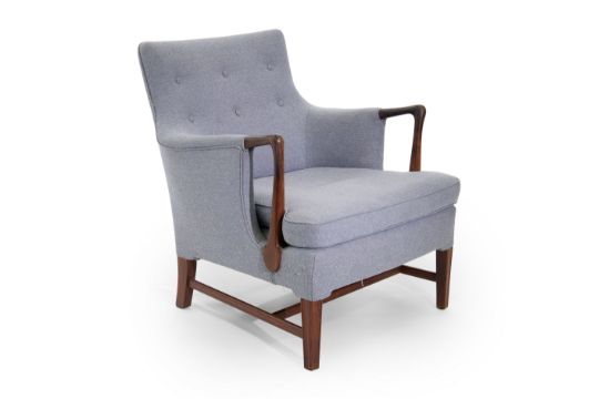 Mid-Century Rosewood Lounge Chair, (1940s) Denmark