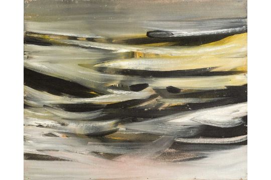 Framed Oil painting by Anthony Curtis - 'Oily Passage' 1964 (UK)
