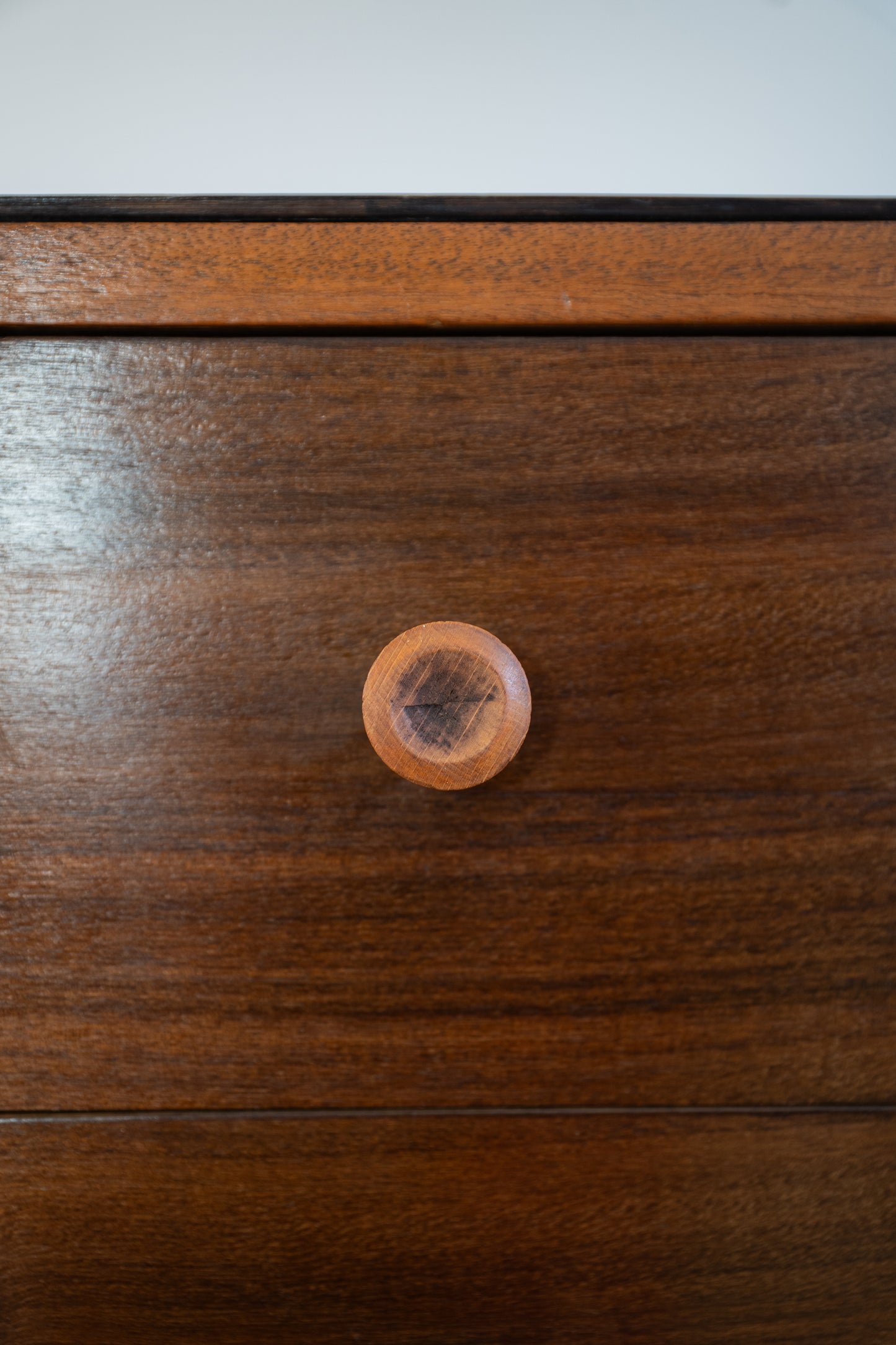 1950s Walnut and Beech chest of Drawers by Kandya (1960s) UK chest