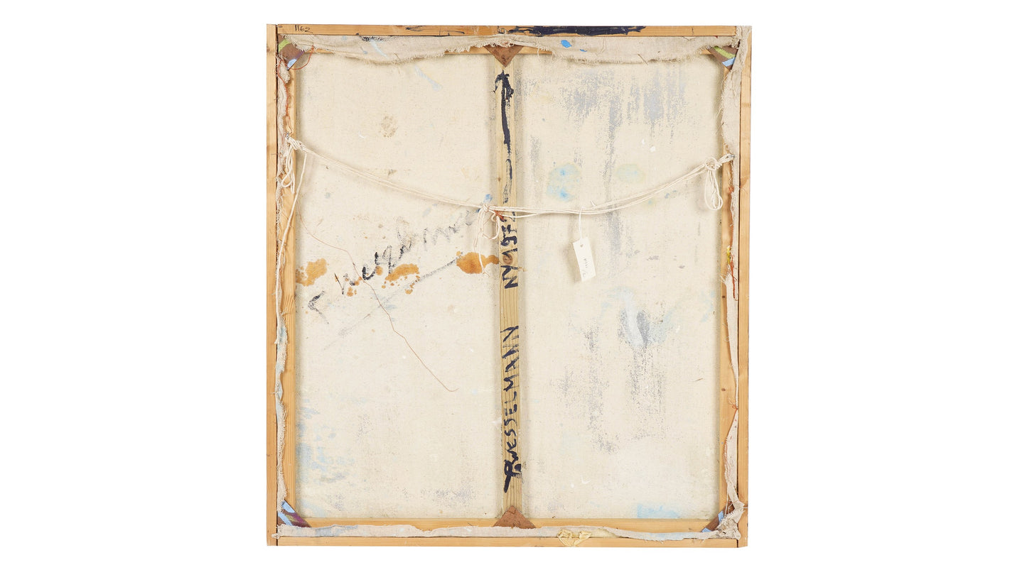 Abstract Written Script Artwork by Tom Wesselmann, (1972) USA