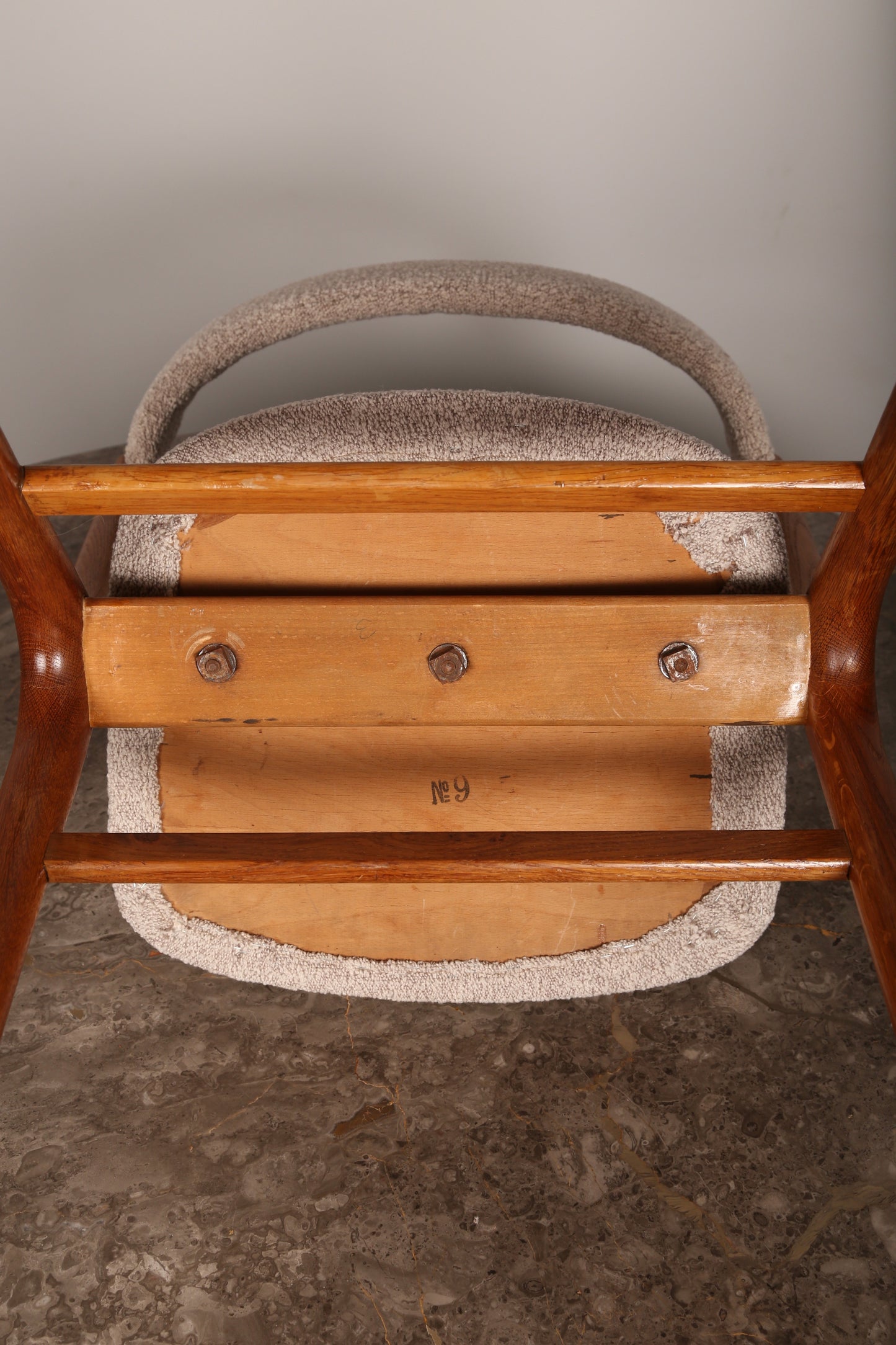 Sibast No. 9 dining chair by Helga Sibast, Denmark (1950s) (on hold)