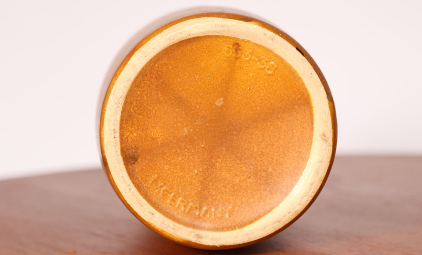 Large midcentury Scheurich West German vase (1970s)