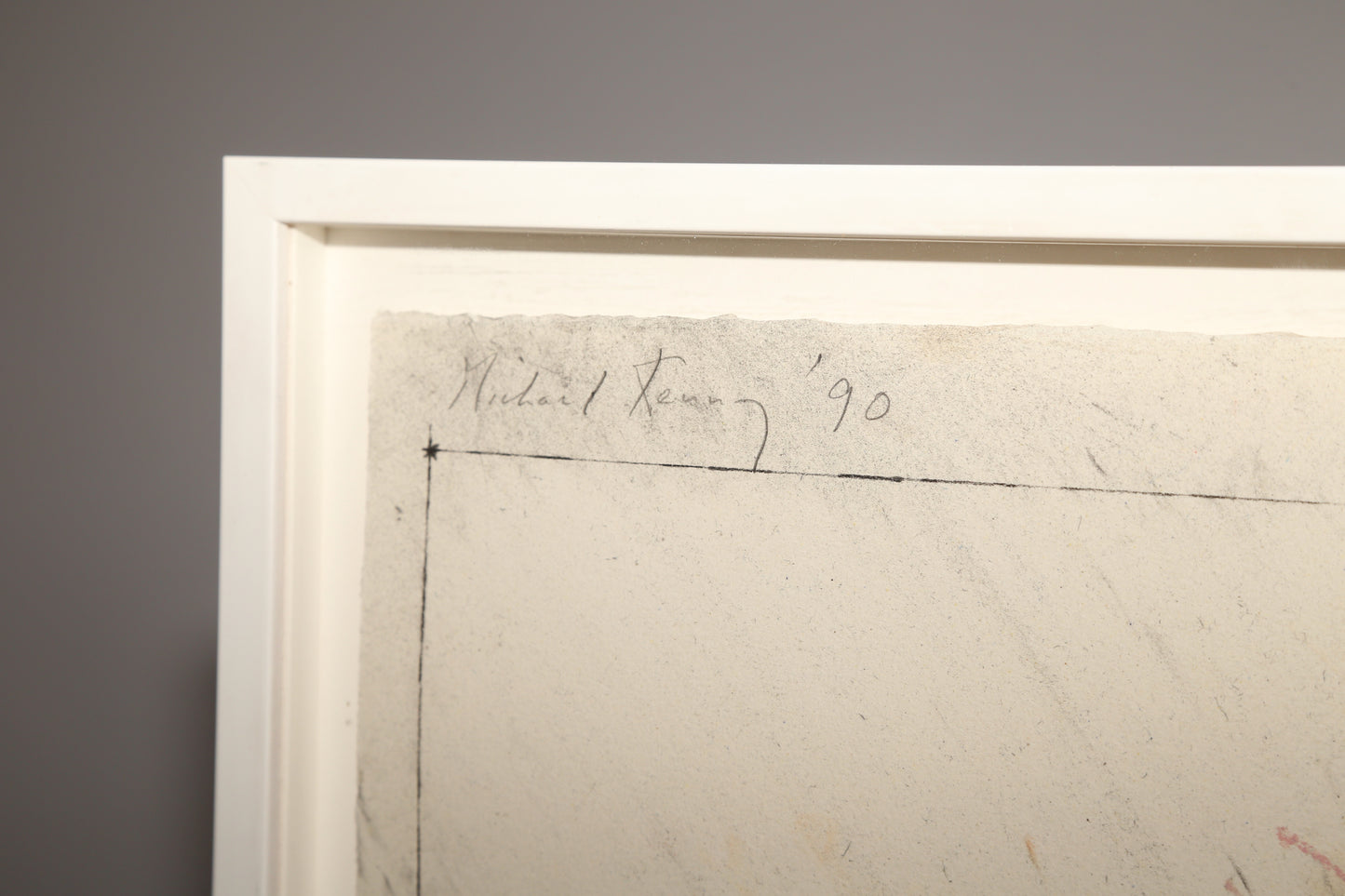 Michael Kenny RA - Old Sculpture (study) 2 (1990)