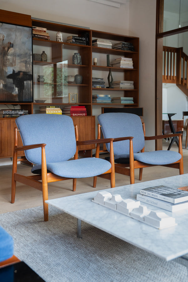 Model 136 armchair by Finn Juhl for France and Son (1960s) Denmark (rental only)