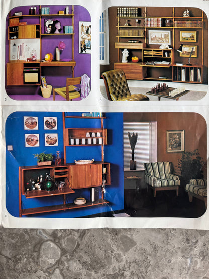 Poul Cadovious Large Teak Royal System (Denamrk) 1960s