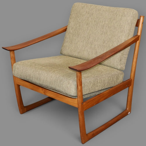 4 piece set - Sofa, 2 Armchairs annd  Coffee Table  by  Peter Hvidt & Orla Mølgaard-Nielsen for France & sons