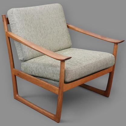 4 piece set - Sofa, 2 Armchairs annd  Coffee Table  by  Peter Hvidt & Orla Mølgaard-Nielsen for France & sons