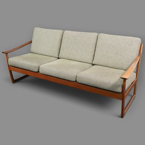 4 piece set - Sofa, 2 Armchairs annd  Coffee Table  by  Peter Hvidt & Orla Mølgaard-Nielsen for France & sons