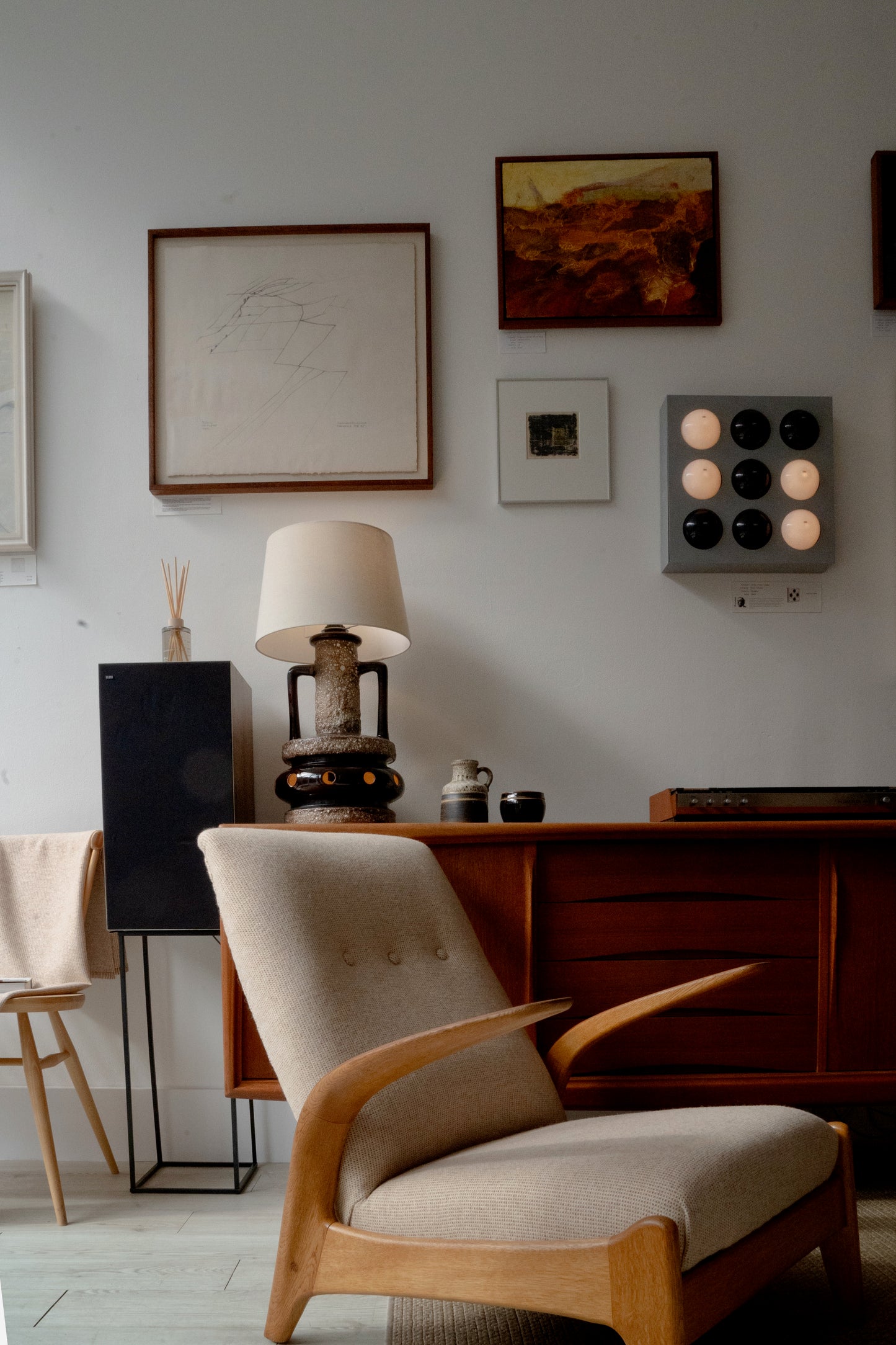 Teak & Beech Armchair by Rastad & Relling for Gibson & Slater (UK) 1960s