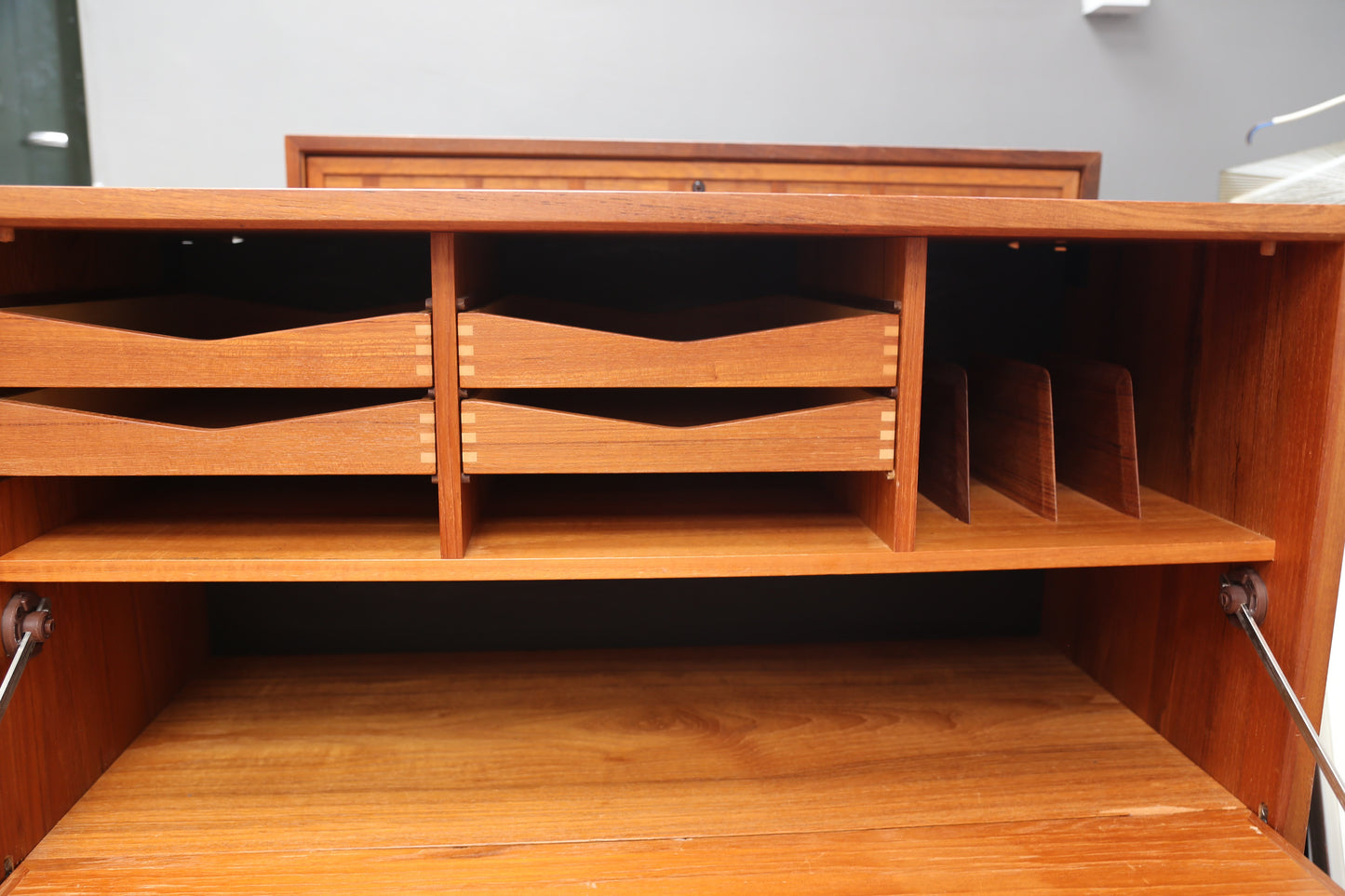 Poul Cadovious Large Teak Royal System (Denamrk) 1960s