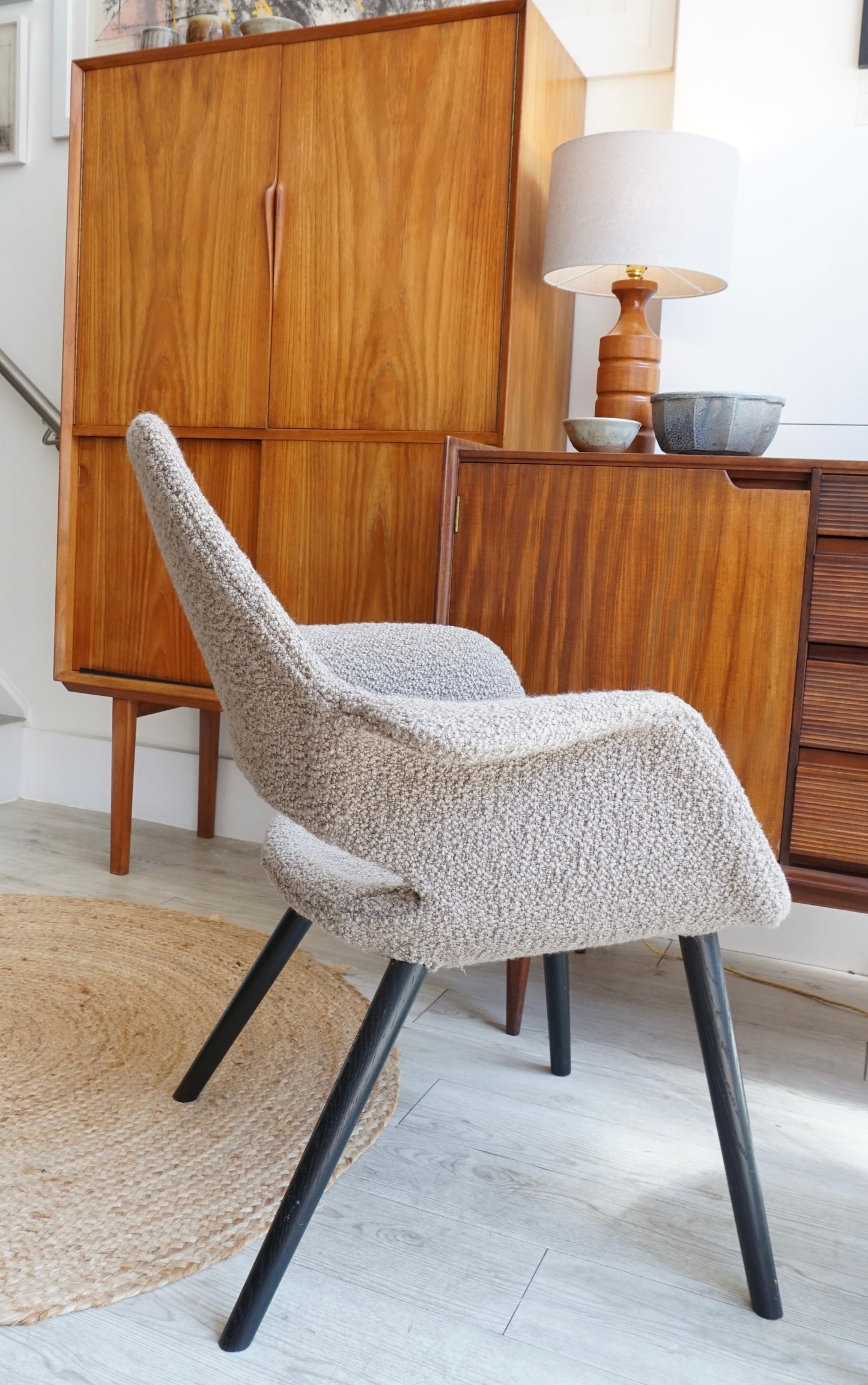 'Organic' Highback Reading Chairs by Charles Eames & Eero Saarinen for Vitra