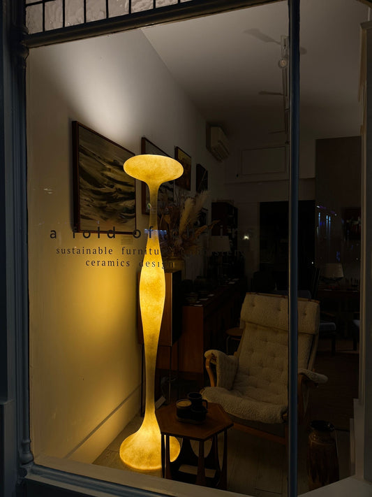 'E.T.A' Floor Lamp by Guglielmo Berchicci for Kundalini, (1990s) Italy