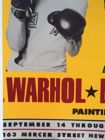 Basquiat, Andy Warhol ‘Four Hands’, Offset Lithograph, (1985)
