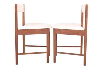 Set of Four Teak 'Model 4103' Leatherette Dining Chairs by A. H. McIntosh & Co Ltd, (1960s) UK