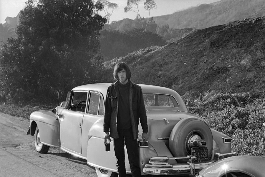 'Neil Young and His Classic Car' Photographed by Anne Moss, Edition 495/498