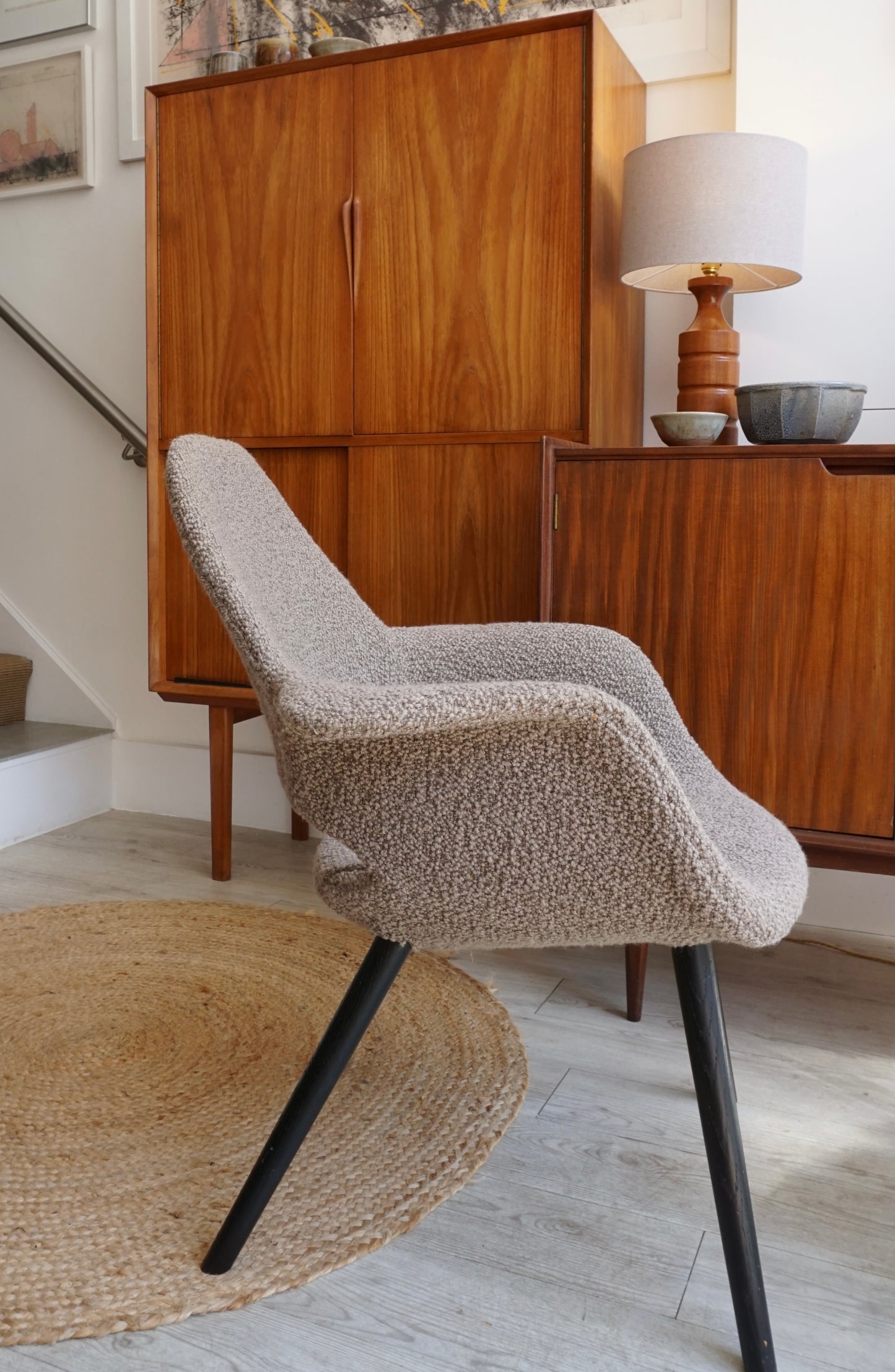 'Organic' Highback Reading Chairs by Charles Eames & Eero Saarinen for Vitra