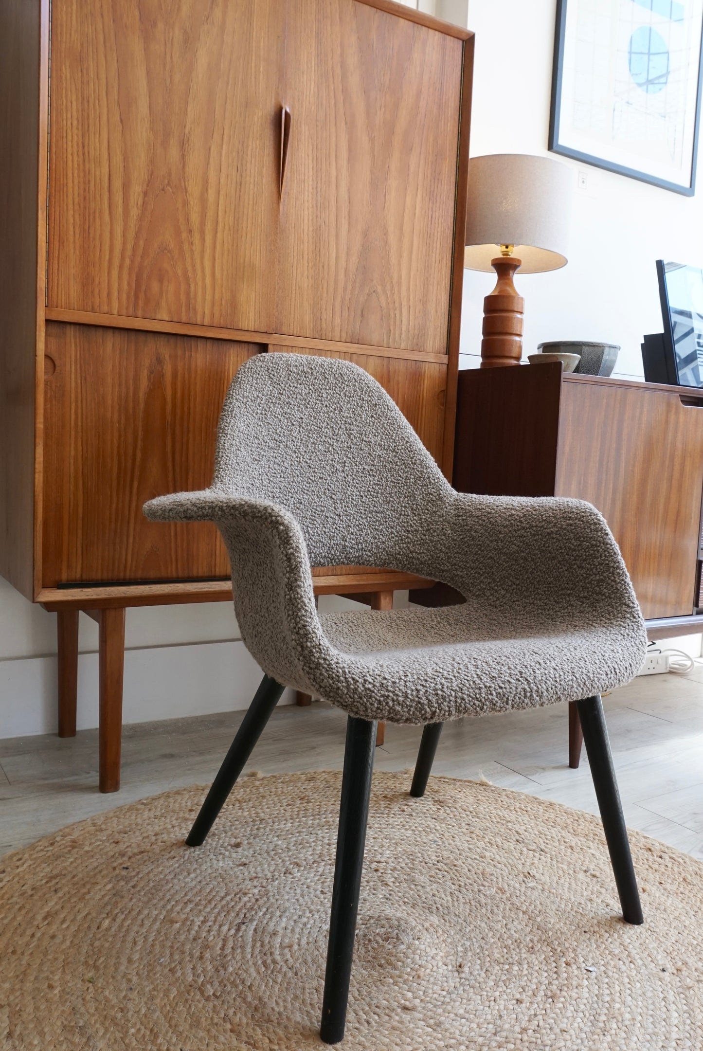 'Organic' Highback Reading Chairs by Charles Eames & Eero Saarinen for Vitra