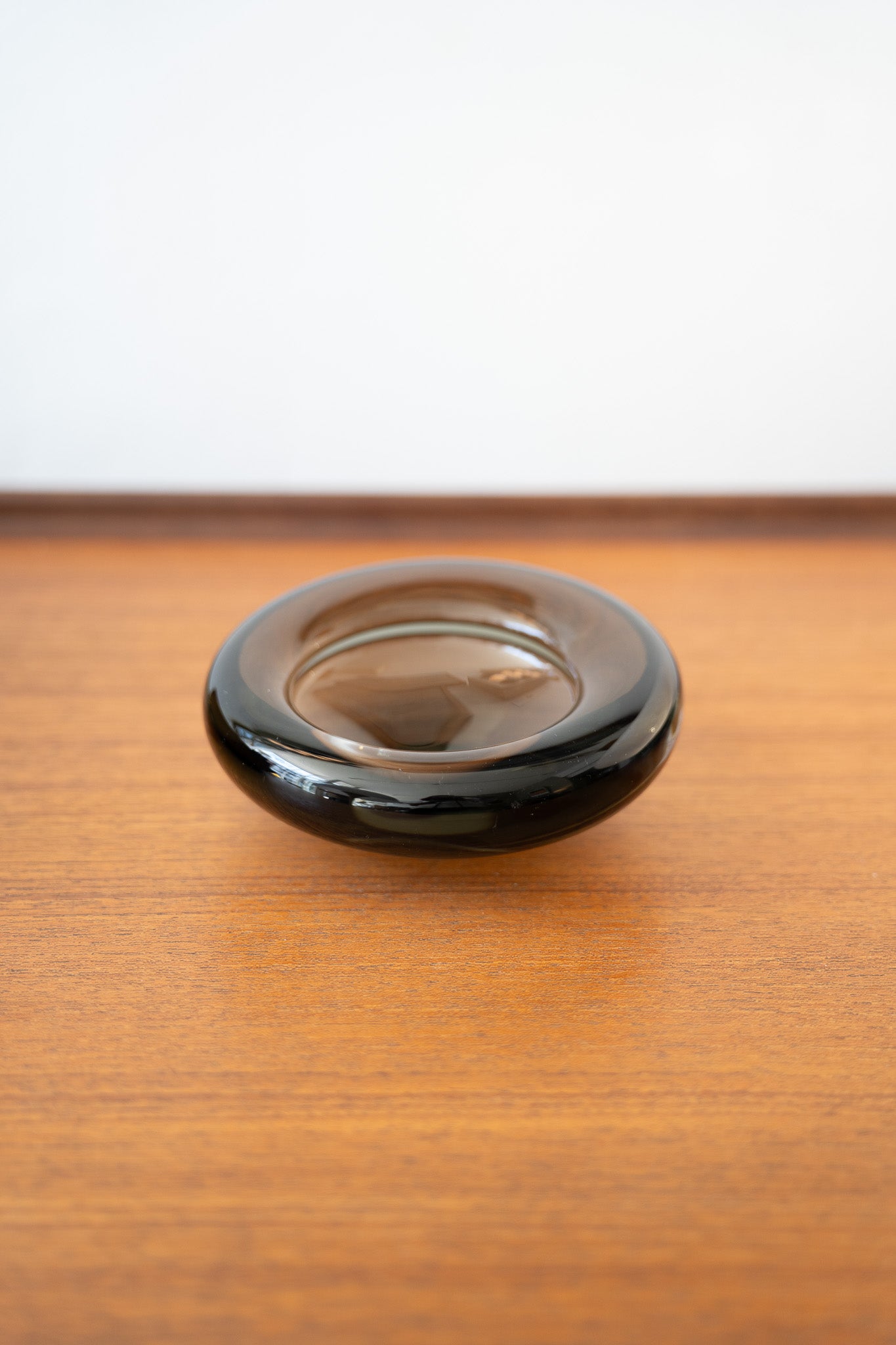 Small Freeform Glass Dish by Per Lütken for Holmegaard, 1961