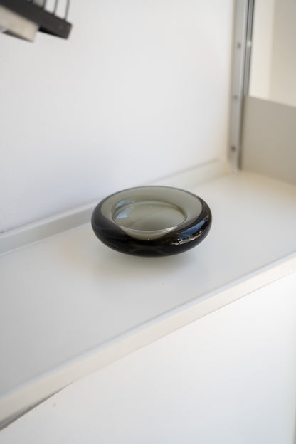 Small Freeform Glass Dish by Per Lütken for Holmegaard, 1961