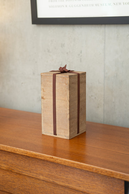 Shoju Hamada (1894-1978), Stoneware Hexagonal Vase with Signed Display Box (c.1960) Japan