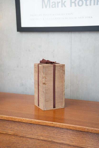 Shoju Hamada (1894-1978), Stoneware Hexagonal Vase with Signed Display Box (c.1960) Japan